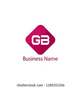 Initial Letter GB Logo Template Design
