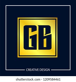 Initial Letter GB Logo Template Design