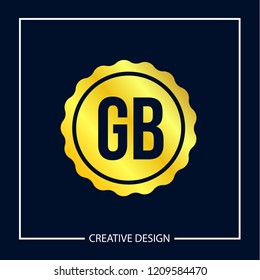 Initial Letter GB Logo Template Design