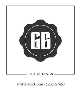 Initial Letter GB Logo Template Design