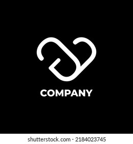Logo De La Letra Inicial GC En Fondo Negro.