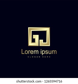 Initial Letter GC Logo Template Vector Design