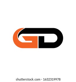 Initial Letter Gd Dg Logo Vector Stock Vector (Royalty Free) 1632319978 ...