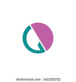 Initial letter gd or dg logo vector design templates