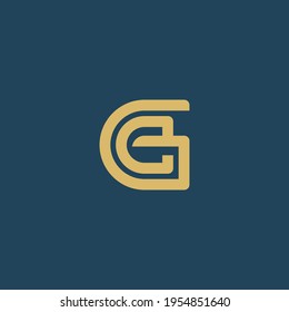 Initial letter GE logo. Perfect for your company logo