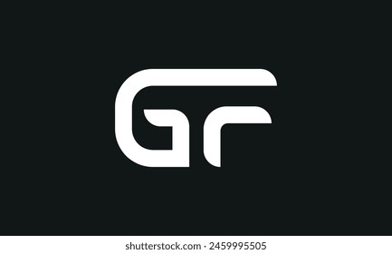 Initial Letter GF Logo Design. GF Logo Design. Creative And Modern GF logo.