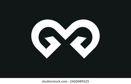 Initial Letter GG Logo Design. GG Logo Design. Creative And Modern GG logo.