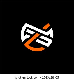 Initial letter GL or LG logo template with modern baseball badge symbol in flat design monogram illustration