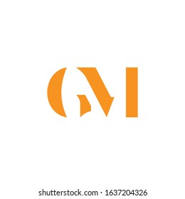 initial letter gm or mg logo vector designs