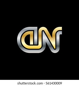 Initial Letter GN Linked Design Logo