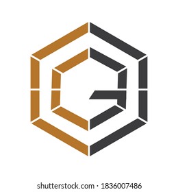 Plantillas de diseño de vectores de logotipo o logotipo de letra inicial