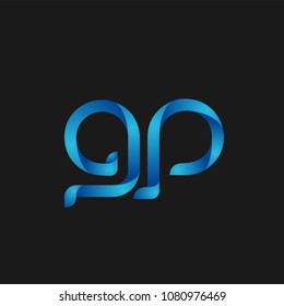 Initial Letter GP Logo Design