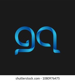 Initial Letter GQ Logo Design