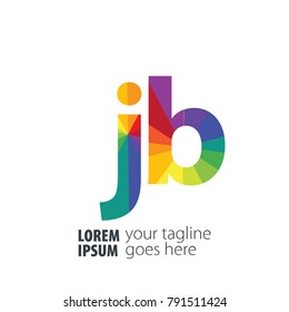 Initial Letter Gradient Logo