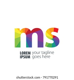 Initial Letter Gradient Logo