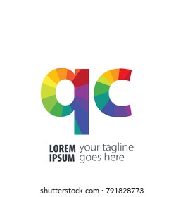 Initial Letter Gradient Logo