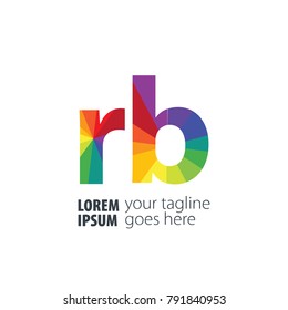 Initial Letter Gradient Logo
