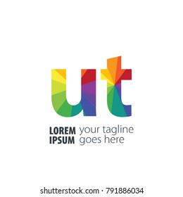 Initial Letter Gradient Logo