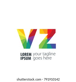 Initial Letter Gradient Logo