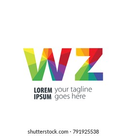 Initial Letter Gradient Logo