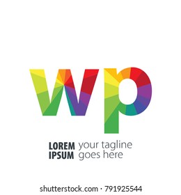 Initial Letter Gradient Logo