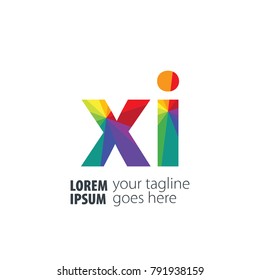 Initial Letter Gradient Logo