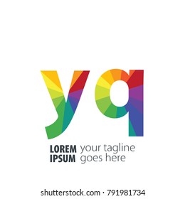 Initial Letter Gradient Logo