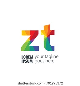 Initial Letter Gradient Logo