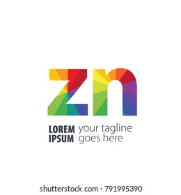 Initial Letter Gradient Logo