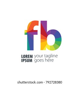 Initial Letter Gradient Logo