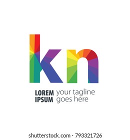 Initial Letter Gradient Logo
