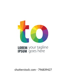 Initial Letter Gradient Logo