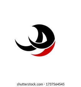 Initial letter A graphic logo template, Fire design concept, Abstract business logo, isolated on white background.
