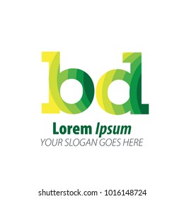 Initial Letter Green Logo