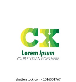 Initial Letter Green Logo