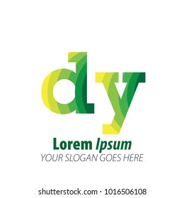 Initial Letter Green Logo
