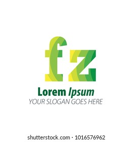 Initial Letter Green Logo
