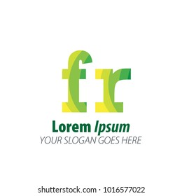 Initial Letter Green Logo
