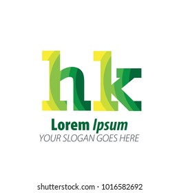 Initial Letter Green Logo