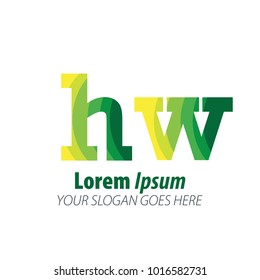 Initial Letter Green Logo