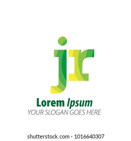 Initial Letter Green Logo
