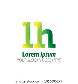 Initial Letter Green Logo