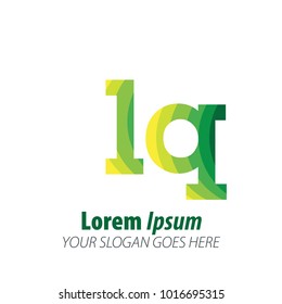 Initial Letter Green Logo