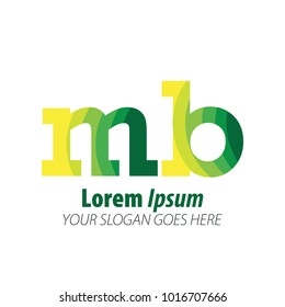 Initial Letter Green Logo