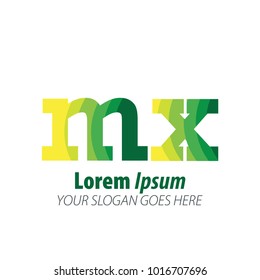 Initial Letter Green Logo