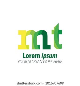 Initial Letter Green Logo