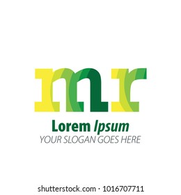 Initial Letter Green Logo