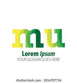 Initial Letter Green Logo