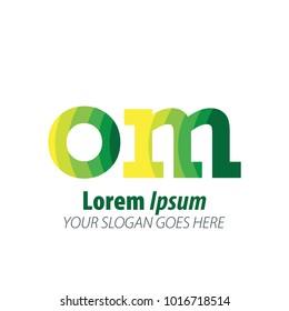 Initial Letter Green Logo