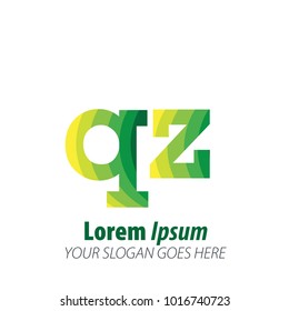 Initial Letter Green Logo